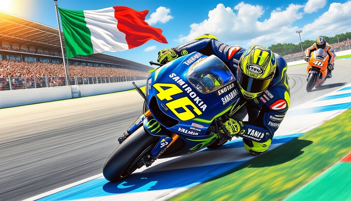 scopri come valentino rossi è diventato una leggenda del motociclismo, rivelando i segreti della sua carriera straordinaria, le sue vittorie epiche e la passione che lo ha guidato verso il successo in pista.